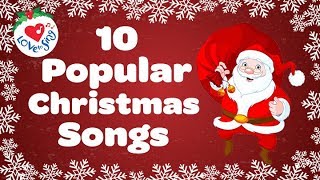 Top 10 Popular Christmas Songs and Carols Playlist 🎅 [upl. by Prosper]