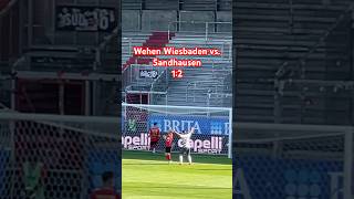 Wehen Wiesbaden vs Sandhausen 12 Spiel gedreht 🙄 🤩 wehenwiesbaden sandhausen [upl. by Wheeler]