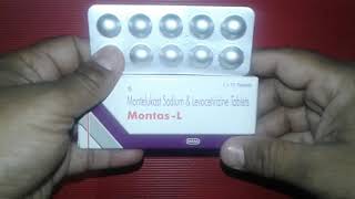 Montas L Tablets review एलर्जीखांसी अस्थमा की बेमिसाल दवा [upl. by Suruat]