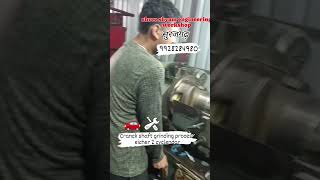 car engine reboring cranckshaft grinding [upl. by Ecnarf143]