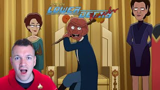 Lower Decks  S4 Ep 6 Rules of Acquisition First Time Watching [upl. by Laflam359]