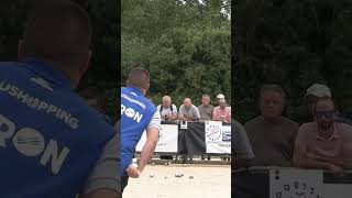 Christophe SARRIO  Maîtrise aérienne à la portée  Pétanque ChâteauneufsurLoire 2024 petanque [upl. by Tugman303]