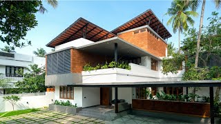 Red Laterite Stone Shines In This Beautiful South Indian Home [upl. by Ayiram]