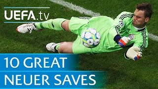 Ten great Manuel Neuer saves [upl. by Kirch543]