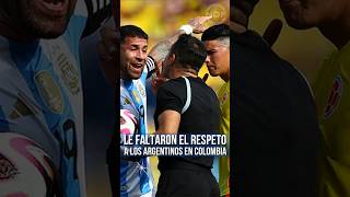 La actitud de Colombia que no gustó en la Argentina y Nicolas Otamendi se dio cuenta 😱 [upl. by Hendrika745]