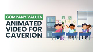 A Day In The Smart City  Animated Video on Caverions Company Values [upl. by Esineg]