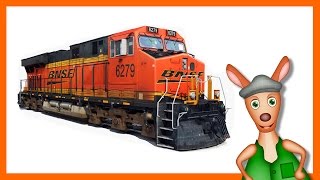 FREIGHT TRAIN   Trains For Kids  Things That Go TV [upl. by Noreh957]