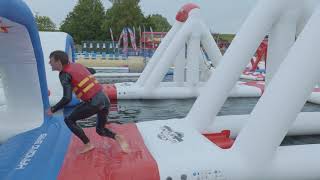 Ninja Warrior UK Aqua Park [upl. by Okuy]