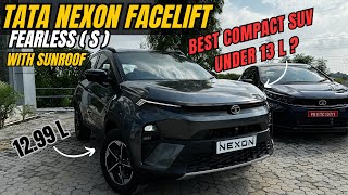 New Tata Nexon Facelift 2023 Fearless S 🔥 nexonfacelift nexonfacelift2023 [upl. by Ailedo753]