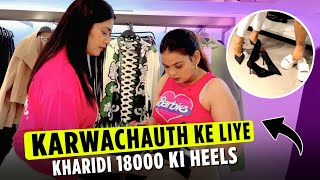 KARWACHAUTH KE LIYE KHARIDI 18000 KI HEELS  Armaan Malik [upl. by Angelika]