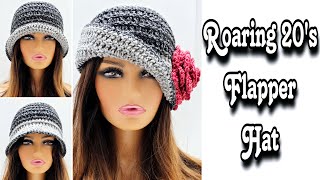 This Is One BEAUTIFUL Crochet Flapper Hat [upl. by Vivian]