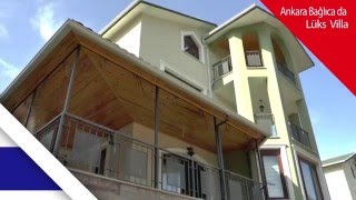 Ankara Bağlıcada Lüks Satılık Villa [upl. by Aidekal]