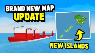 NEW MAP UPDATE in Roblox Shipping Lanes [upl. by Bigford224]