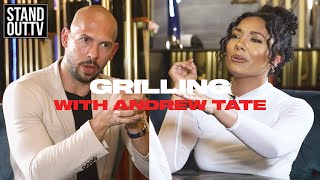 ANDREW TATE AND CHIAN DO NOT GET ALONG  Grilling S2 Ep 7 [upl. by Anirrak524]