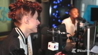 Kiesza chats Hideaway military nicknames UK and more [upl. by Eam]