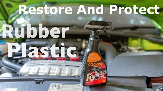 How To Restore and Protect Rubber and Plastic Parts On Your Vehicle Hoses Driveshaft Boot etc [upl. by Aivart]