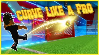 How to CURVE like a PRO in Roblox Super Striker League ⚽ [upl. by Sirovat401]