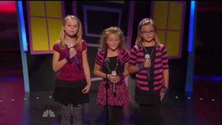 Avery and The Calico Hearts Top 48 Americas Got Talent Q4 LIVE [upl. by Virgy]