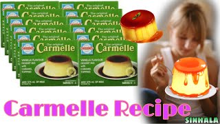 carmelle sinhala carmelle recipe sinhala caramal puding green box sinhala sambola new 2021 [upl. by Aneekahs983]