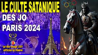 LE CULTE SATANIQUE DES JO PARIS 2024 Illuminati secte paganisme antichrist joparis2024 [upl. by Budding]