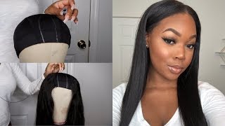 How I Apply amp Style a VPart Wig  Quick amp Easy  Beginner Friendly [upl. by Eaton]