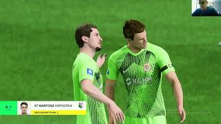 Legia Warszawa  My reactions and comments gameplay EA Sports FC 24 [upl. by Ailegna]