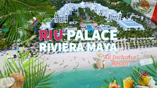 Riu Palace Riviera Maya All Inclusive Resort Playa del Carmen Mexico [upl. by Nuli]