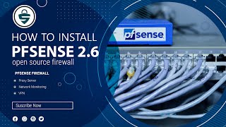 How to install pfSense 26 Firewall [upl. by Enorej888]