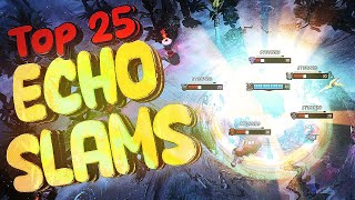 TOP 25 Echo Slams in Dota 2 History [upl. by Thorpe53]