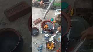 Making Vada In Steel Chulha [upl. by Colb]