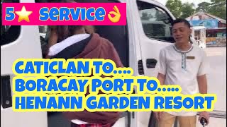 4K CATICLAN TO HENANN GARDEN RESORT travel itsmorefuninthephilippines boracay touristspot yt [upl. by Marcel421]