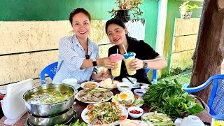 Đại tiệc toàn Bò đặc sản BÒ TƠ CỦ CHI cùng a chị Phạm Dũng  Phan Diễm  SONG HỶ VLOG 325 [upl. by Tsenrae]