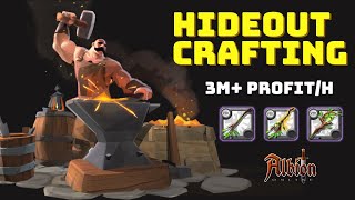 Créer une Éco Stable│Bien Utiliser votre Hideout│Albion Online│Free Premium [upl. by Rambert]