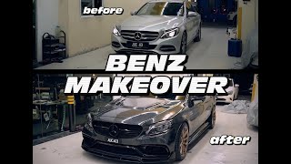 Standard C200 to C63 Black Edition by Car Zone Interior [upl. by Baldwin]