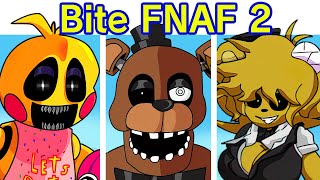 Friday Night Funkin VS BONED  WHAT IS THAT Bite FNaF 2 Mix FNF ModFive Nights at Freddys 2 [upl. by Eiknarf]