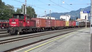 ÖBB Bahnhof Feldkirch Ab in den Tunnel [upl. by Helbona]