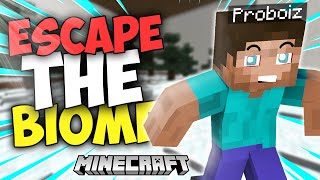 ESCAPE THE BIOME CHALLENGE in Minecraft [upl. by Rezzani]