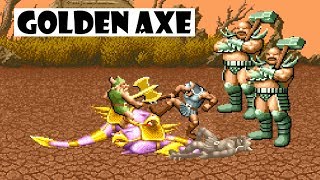 Golden Axe arcade Gameplay en español  Todo el recorrido con 1 crédito  RetroBazinga [upl. by Torbart830]