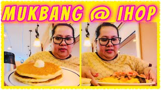 MUKBANG IHOP [upl. by Ammadas617]