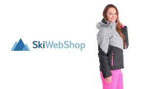 Icepeak Corunna ski jacket women light grey [upl. by Ashlin947]