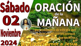 oración de la mañana del día Sábado 02 de Noviembre de 2024  Juan 1622 [upl. by Haerdna]