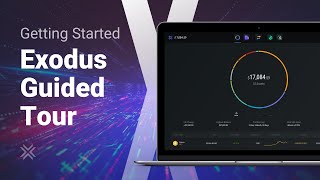 Exodus Wallet desktop tutorial [upl. by Drawd]