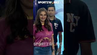 Dashing entry of Sania Mirza 🔥🔥 in Tennis event [upl. by Olia]