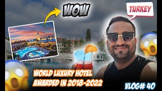 Worlds Luxury Hotel in Turkey 😱  Swandor Hotels amp Resorts Topkapi Palace  Vlog 40 [upl. by Nimocks]