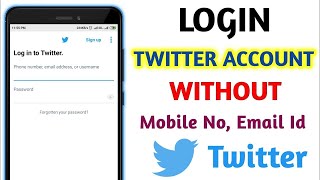 How to Create New Twitter Account Without Phone Number And Email  2020  100 Working [upl. by Nas334]