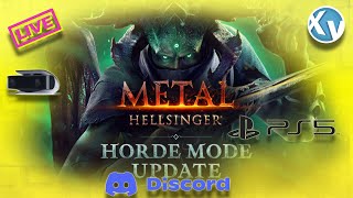 Brutal 😱 METAL HELLSINGER ☠️☠️ Primeira vez WEBCAM PS5 game [upl. by Lorenzana]