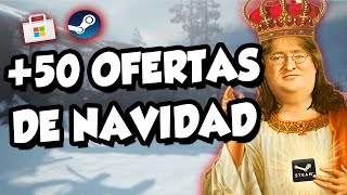 Las MEJORES OFERTAS de STEAM Y Microsoft STORE NAVIDAD 2023  COMO OBTENER CROMOS [upl. by Flanna274]