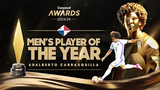 Concacaf Awards 202324  Mens Player Of The Year  Adalberto Carrasquilla Panama [upl. by Christian794]