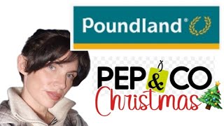 POUNDLAND  PEP amp CO CHRISTMAS shopwithme poundland Christmas [upl. by Low]