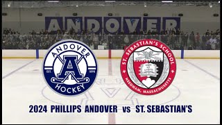 2024 Phillips Academy Andover Hockey vs St Sebastians [upl. by Suzzy]